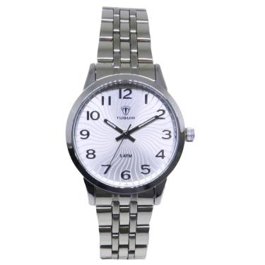 Imagem de Relógio Feminino Tuguir Analógico 9182C Prata-Masculino