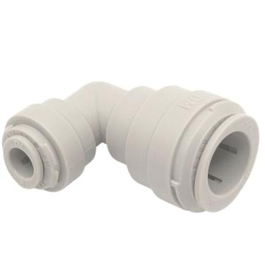 Imagem de Cotovelo macho 1/10.2 cm 3/20.3 cm 1/5.1 cm conector de encaixe rápido POM para filtro de purificador de água de aquário RO sistema de osmose reversa (12,7 mm-6,35 mm)