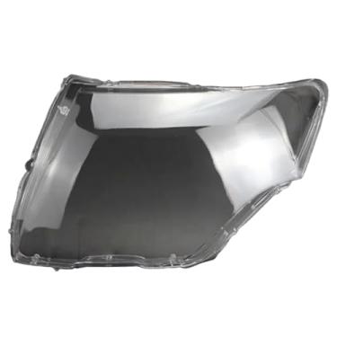 Imagem de Compatível com mitsubishi pajero v93 v97 v98 2007~2020 tampa do farol dianteiro transparente pc abajur anti rachamento lente escudo(Left)