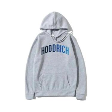 Imagem de Moletom Masculino Casual Solto Com Estampa Hip Hop, Estilo Streetwear,