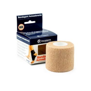 Imagem de Bandagem autoaderente cohesive bege incoterm