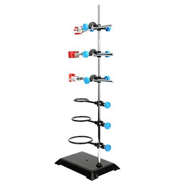 Imagem de Generic Conjunto de Braçadeira de Ferro Durável para Suporte de Laboratório para Experimento de Química para Fornecimento Escolar