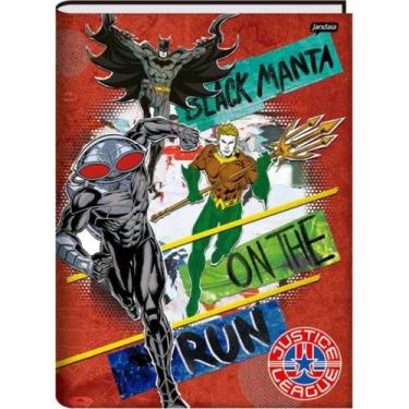 Imagem de Caderno Brochurao Univ Cd 80fls Liga Da Justica - Jandaia