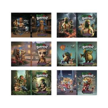 Imagem de Coleção De Cartas Colecionáveis Italian Brainrot: Álbum E Caixa De Jog