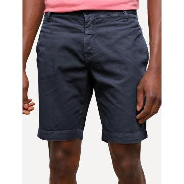 Imagem de Bermuda Calvin Klein Jeans Sarja CKJ RE Issue Azul Marinho-Masculino