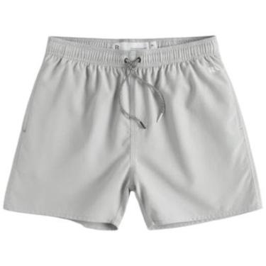 Imagem de Bermuda Reserva Praia Liso Basico Masculino Cinza-Masculino