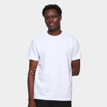 Imagem de Camiseta Calvin Klein Address Masculina, Branco, M