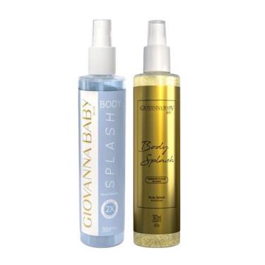 Imagem de Kit c/2 giovanna baby body splash blue + gold 260ml