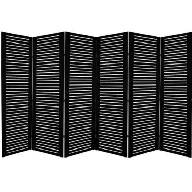 Imagem de 6 Biombo Pintado Sanfonado Com Dobradiças Folha Painel Mdf Divisor Div