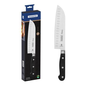 Imagem de Faca Santoku Century com Lâmina em Aço Inox e Cabo em Policarbonato 7" 24020107