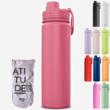 Imagem de Garrafa Térmica Gocase Fresh 650ml Original Premium Cor:KIT com garraf