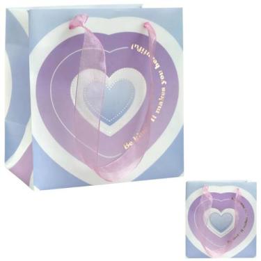 Imagem de Sacola para presente tamanho p milky - 3716 - dac