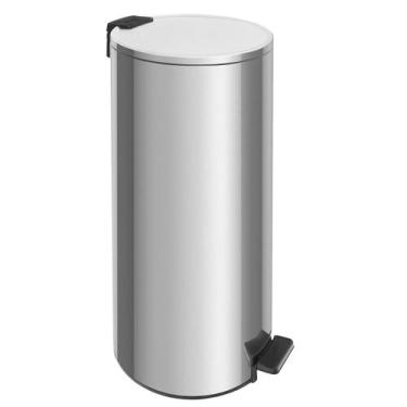 Imagem de Lixeira Loop Aço Inox Polido Balde E Pedal 30 L - Tramontina