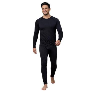 Imagem de Blusa + Calça Térmico Peluciado Segunda Pele Masculino Frio - AG Indus