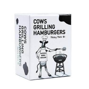 Imagem de Jogo de cartas Cows Grilling Hambu Family com cartas de baralho de tar