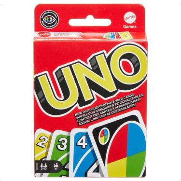 Imagem de Uno Jogo Clássico de Cartas Baralho Mattel W2085 Original