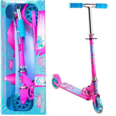 Imagem de Patinete Infantil Rodas Acendem Quando anda Até 70kg Unik PT1939 - Uni