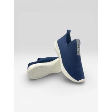 Imagem de Tênis Meia Slip-On Feminino Conforto Urbano Marinho - AR-RUNNING, Mari