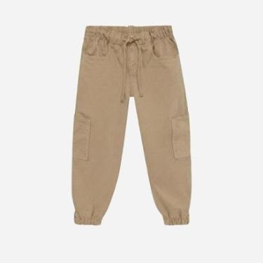 Imagem de Calça Infantil Menino Jogger Em Sarja - Malwee Kids-Masculino