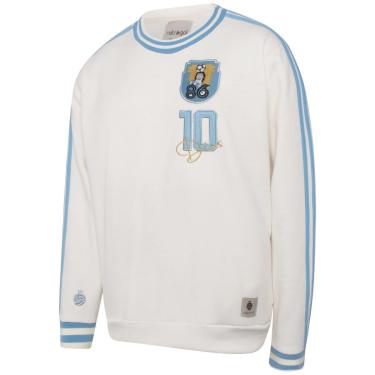 Imagem de Blusa Moletom Argentina Retrô 10 Dios Masculina-Masculino