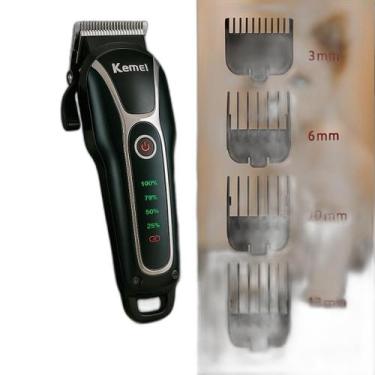 Imagem de Maquina Kemei Pet Profissional Para Cortar Pelo, Bivolt