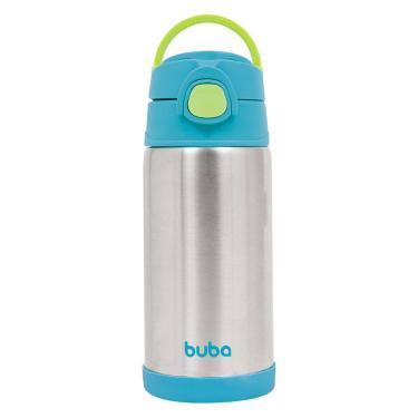 Imagem de Garrafa Térmica Buba Parede Dupla Azul 400ml