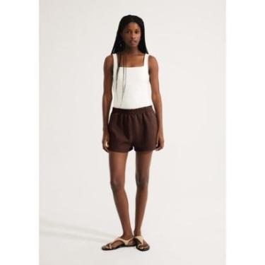 Imagem de Shorts Feminino Em Malha Binada-Feminino