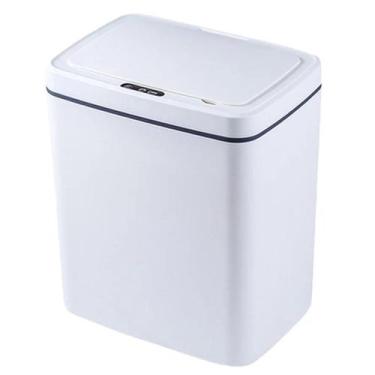Imagem de Lixeira Inteligente Sensor Automático Cozinha Banheiro 14l - Oásis Mar