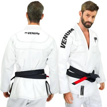 Imagem de Kimono Jiu Jitsu Venum Competidor Ripstop Ice Branco Original-Unissex