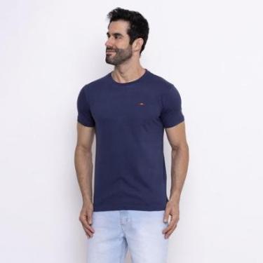 Imagem de Camiseta Industrie Básica Bordada Espanha Algodão Premium Masculina-Masculino