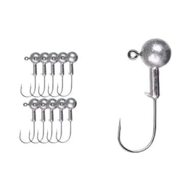 Imagem de Caixa De Anzóis Jig Head Lurestiker 1g-28g Para Iscas Artificiais Flex