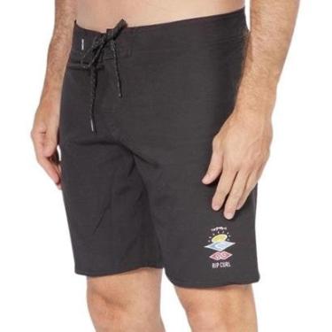 Imagem de Bermuda Rip Curl Icons 18 Black-Masculino