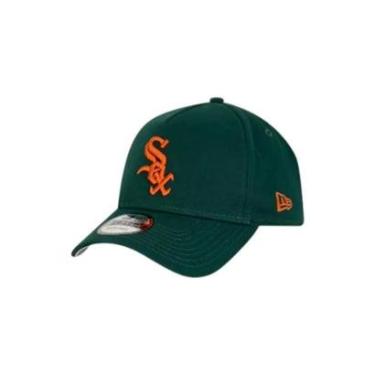 Imagem de Boné New Era 940A-Frame Copper Chicago White Sox Verde-Masculino