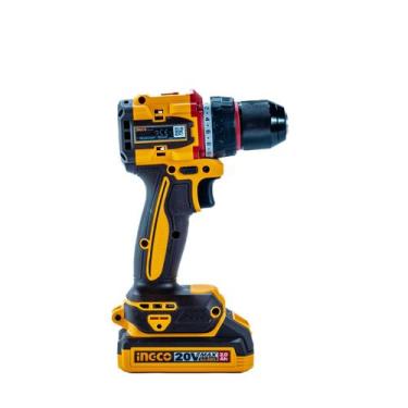 Imagem de Parafusadeira Furadeira INGCO 55Nm BL Bateria 20V P20S