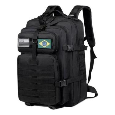 Imagem de Mochila Tática Camping Militar 50 Litros Resistente A Água W03 Bosco.L