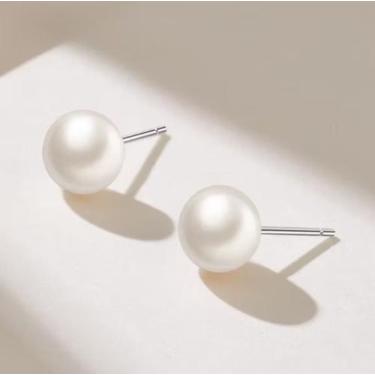 Imagem de Kit 50 Pares Brincos de Pérola Lembrancinha Feminina para Eventos e Br
