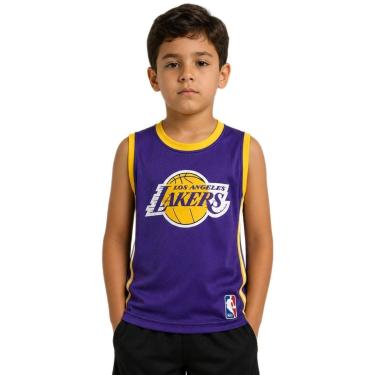 Imagem de Camiseta NBA La Lakers Regata Roxo - Infantil-Masculino