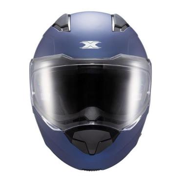 Imagem de Capacete Texx Escam Kratos Solid Azu Fosc, 58, Azul