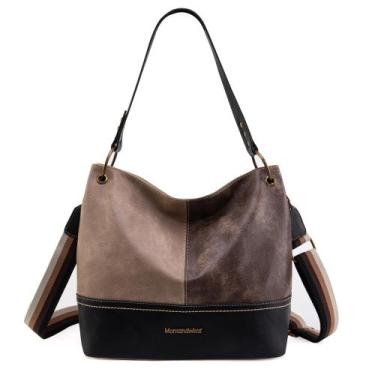 Imagem de Bolsa Hobo Montana West MWC-047FTAN de couro grande para mulheres
