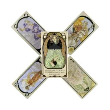 Imagem de Ethereal Visions: Cartas De Tarô Iluminadas, Baralho De 80 Cartas, Orá