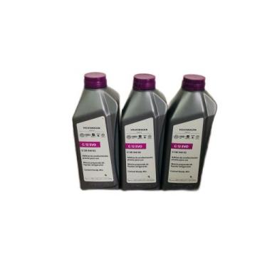 Imagem de kit 3 Aditivos De Radiador Coolant Ready-Mix Genuina Vw Pronto Uso 1 L