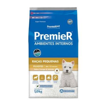 Imagem de Ração Premier Ambientes Internos Cães Filhotes Pequeno 1 Kg - PREMIER 