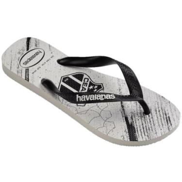 Imagem de Chinelo Havaianas Top Times Ceará Estampa 2024 41483770001, Branco, 45