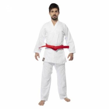 Imagem de Kimono Haganah Karatê Reforçado, M2, Branco
