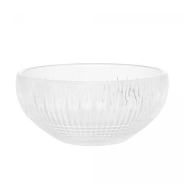 Imagem de Centro de mesa de cristal e chumbo Queen 25 cm - Rojemac, TRANSPARENTE