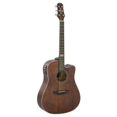 Imagem de Violão Eletroacústico Folk Aço Strinberg SD200C SMS Fosco