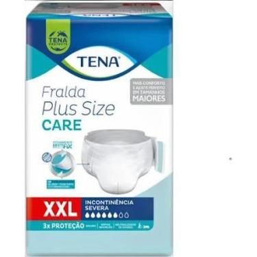 Imagem de Fralda Adulto Descartável Tena Plus Size Care XXL - 8 unid