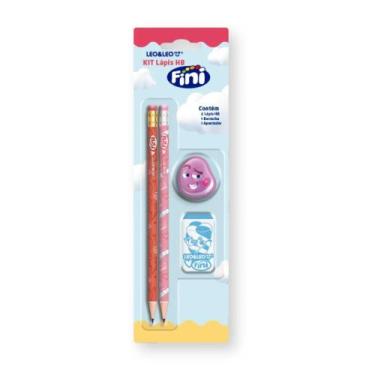 Imagem de Fini Kit Lápis HB 4 Peças Leo&Leo