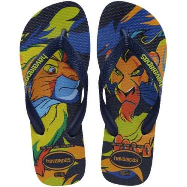Imagem de Chinelo havaianas masculino top disney classics 4148941, Marinho, Navy