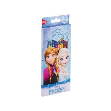 Imagem de Lápis de Cor Tris Disney Frozen - 12 Cores